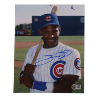 Sammy Sosa Signed Cubs 8x10 Photo (Beckett) at PristineAuction.com