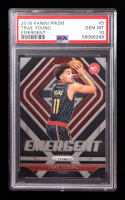 Trae Young 2018-19 Panini Prizm Emergent #5 RC (PSA 10) at PristineAuction.com