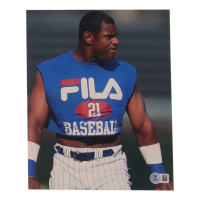 Sammy Sosa Signed Cubs 8x10 Photo (Beckett) at PristineAuction.com