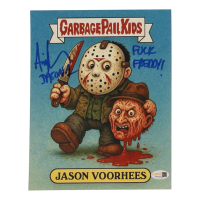Ari Lehman Signed "Garbage Pail Kids" 8x10 Photo Inscribed "**** Freddy" & "Jason 1" (JSA) at PristineAuction.com