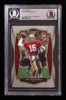 Joe Montana Signed 2020 Select #118 (BGS | Autograph Graded Authentic) at PristineAuction.com