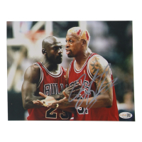 Dennis Rodman Signed Bulls 8x10 Photo (JSA) at PristineAuction.com