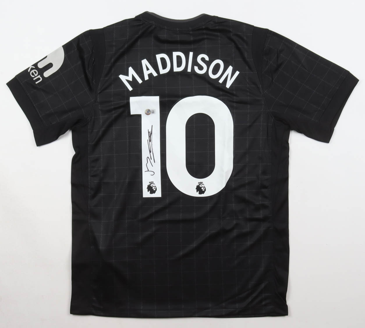 James Maddison Signed Tottenham Hotspur Nike Authentic Jersey (Beckett) at PristineAuction.com James Maddison Signed Tottenham Hotspur Nike Authentic Jersey (Beckett) at PristineAuction.com
