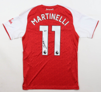 Gabriel Martinelli Signed Arsenal F.C. Adidas Authentic Jersey (Beckett) at PristineAuction.com