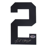 Miguel Cabrera Signed "2" Jersey Number Patch (PSA) at PristineAuction.com