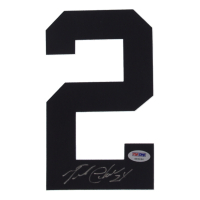 Miguel Cabrera Signed "2" Jersey Number Patch (PSA) at PristineAuction.com