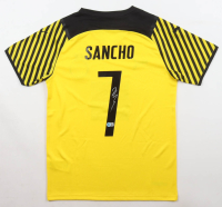 Jadon Sancho Signed Borussia Dortmund Puma Authentic Jersey (Beckett) at PristineAuction.com