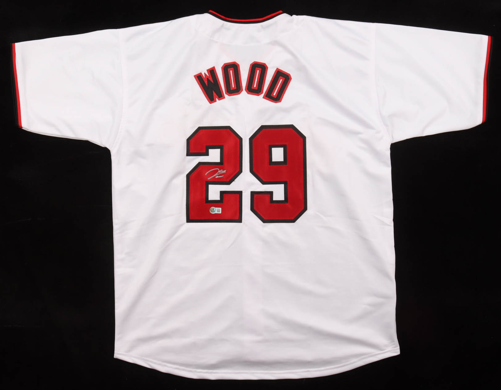 James Wood Signed Jersey (Beckett) at PristineAuction.com James Wood Signed Jersey (Beckett) at PristineAuction.com