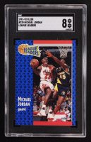 Michael Jordan 1991-92 Fleer #220 LL (SGC 8) at PristineAuction.com