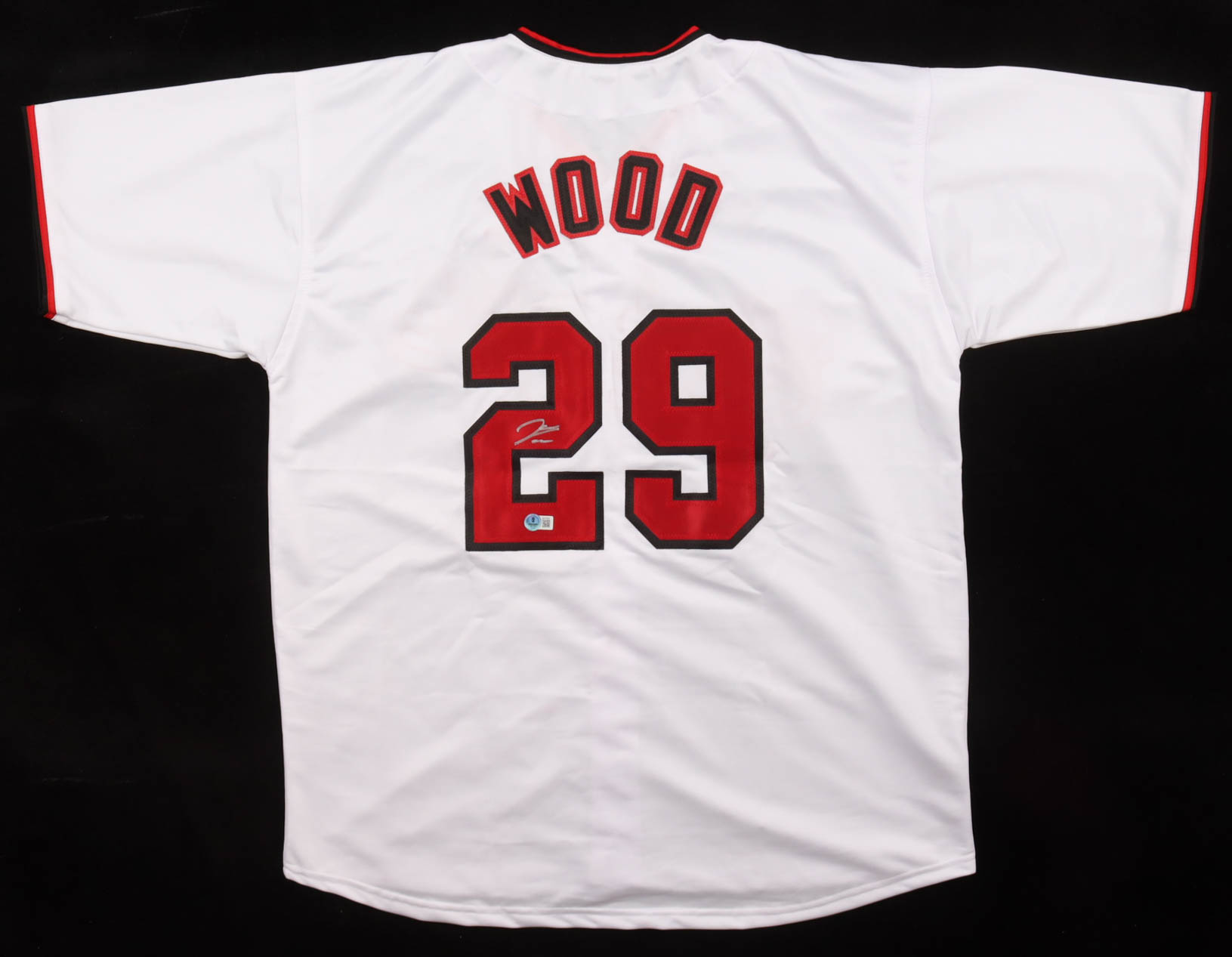 James Wood Signed Jersey (Beckett) at PristineAuction.com James Wood Signed Jersey (Beckett) at PristineAuction.com
