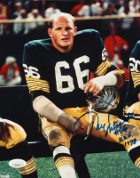 Ray Nitschke Signed Packers 8x10 Photo Inscribed "H.O.F. 1978" (JSA) at PristineAuction.com