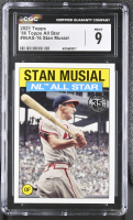 Stan Musial 2021 Topps '86 Topps All Star #86AS-16 (CGC 9) at PristineAuction.com