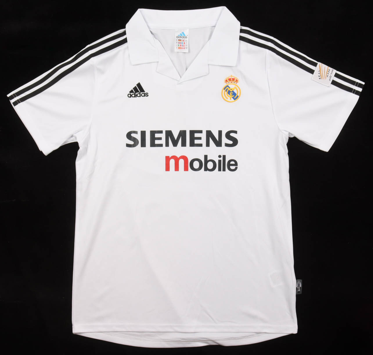 Luis Figo Signed Real Madrid F.C. Adidas Authentic Jersey (Beckett) at PristineAuction.com Luis Figo Signed Real Madrid F.C. Adidas Authentic Jersey (Beckett) at PristineAuction.com