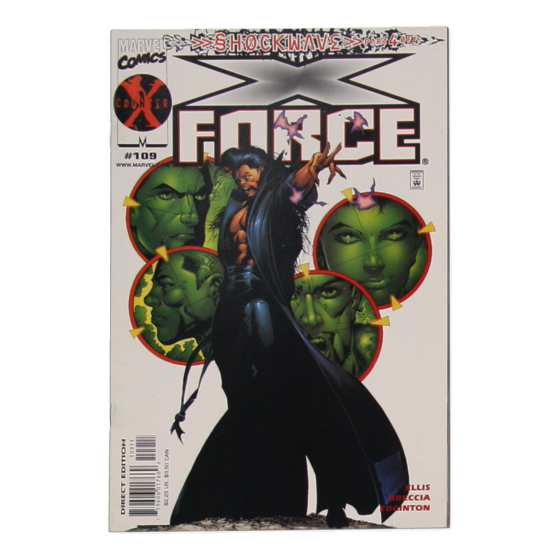 2000 "X-Force" Issue #109 Marvel Comic Book at PristineAuction.com 2000 "X-Force" Issue #109 Marvel Comic Book at PristineAuction.com