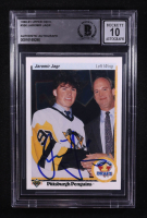Jaromir Jagr Signed 1990-91 Upper Deck #356 RC (BGS) at PristineAuction.com