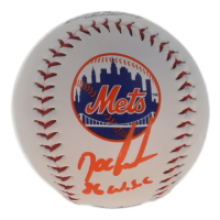 Dwight "Doc" Gooden Signed OML Mets Logo Baseball Inscribed "86 W.S.C" (JSA) at PristineAuction.com