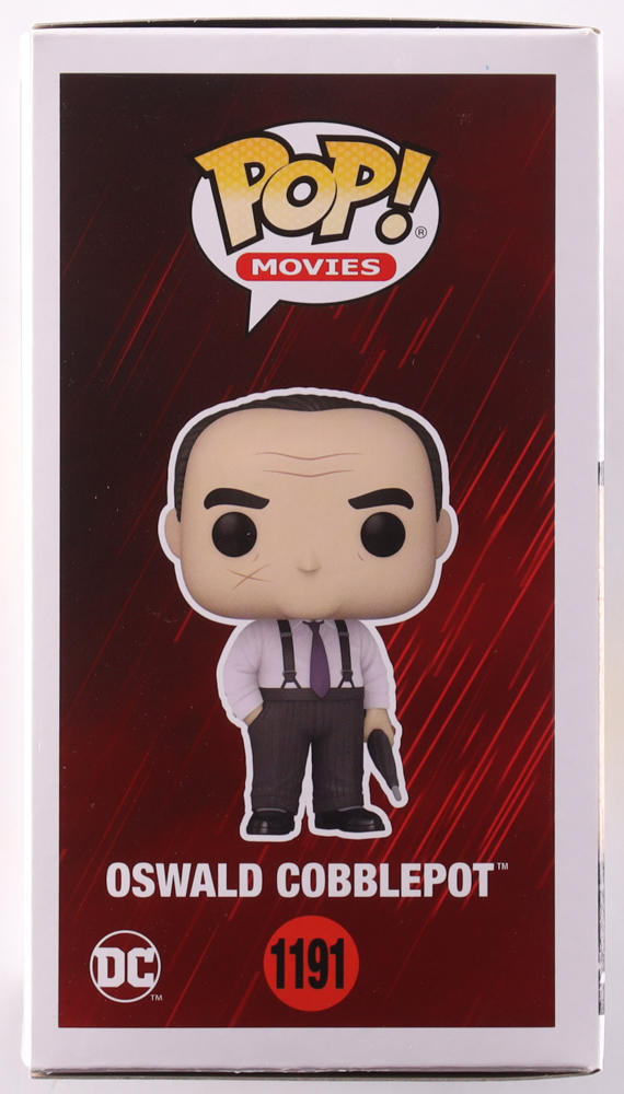 Colin Farrell Signed "The Batman" #1191 Oswald Cobblepot Funko Pop! Vinyl Figure (Beckett) at PristineAuction.com Colin Farrell Signed "The Batman" #1191 Oswald Cobblepot Funko Pop! Vinyl Figure (Beckett) at PristineAuction.com