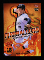 Yoshinobu Yamamoto 2023 BBM Fireballers #B69 RC at PristineAuction.com