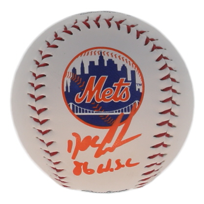 Dwight "Doc" Gooden Signed OML Mets Logo Baseball Inscribed "86 W.S.C" (JSA) at PristineAuction.com Dwight "Doc" Gooden Signed OML Mets Logo Baseball Inscribed "86 W.S.C" (JSA) at PristineAuction.com