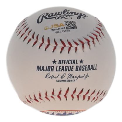 Dwight "Doc" Gooden Signed OML Mets Logo Baseball Inscribed "86 W.S.C" (JSA) at PristineAuction.com Dwight "Doc" Gooden Signed OML Mets Logo Baseball Inscribed "86 W.S.C" (JSA) at PristineAuction.com