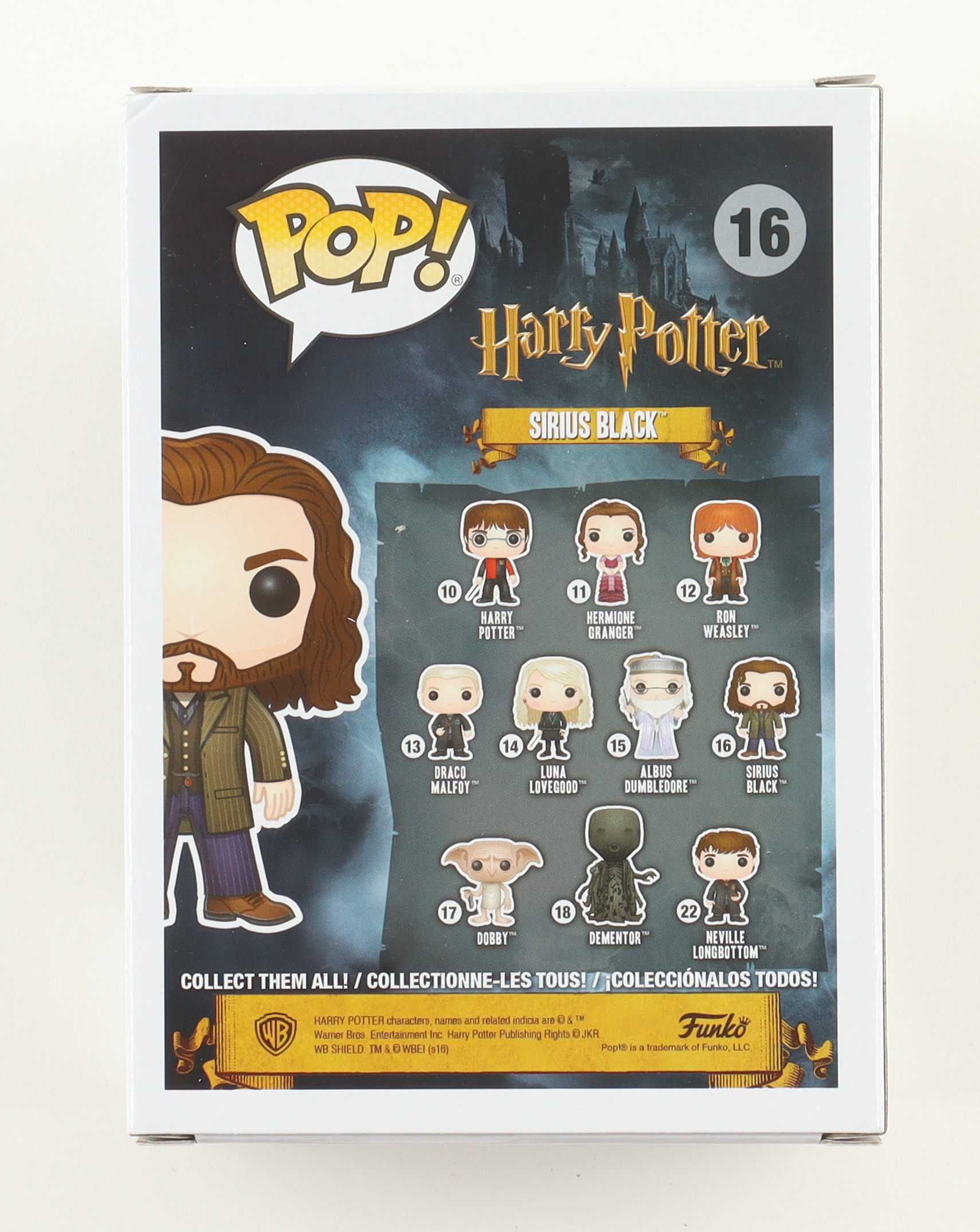 Gary Oldman Signed "Harry Potter" #16 Sirius Black Funko Pop! Vinyl Figure (Beckett) at PristineAuction.com Gary Oldman Signed "Harry Potter" #16 Sirius Black Funko Pop! Vinyl Figure (Beckett) at PristineAuction.com