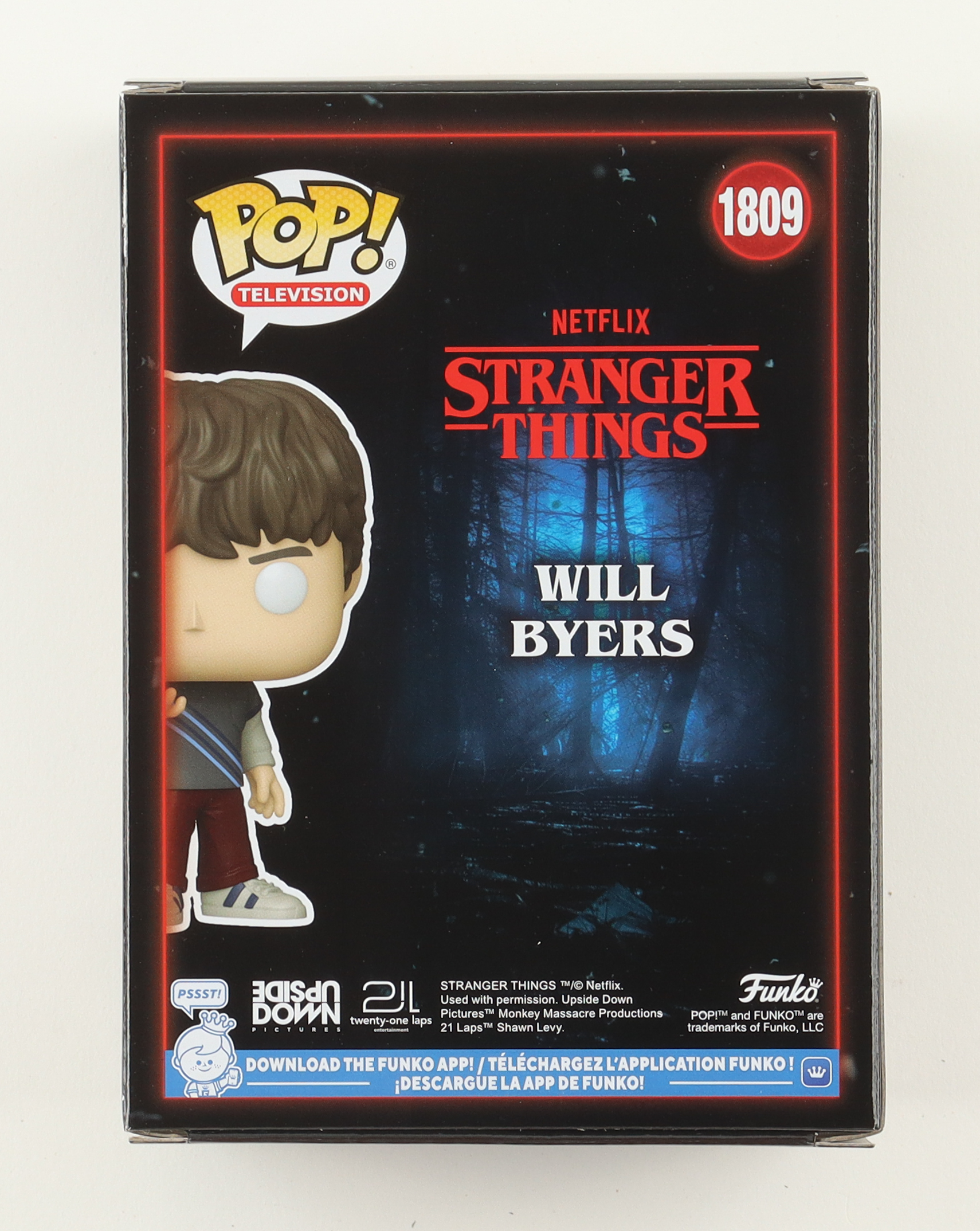 Noah Schnapp Signed "Stranger Things" #1809 Will Byers Funko Pop! Vinyl Figure (Beckett) at PristineAuction.com Noah Schnapp Signed "Stranger Things" #1809 Will Byers Funko Pop! Vinyl Figure (Beckett) at PristineAuction.com