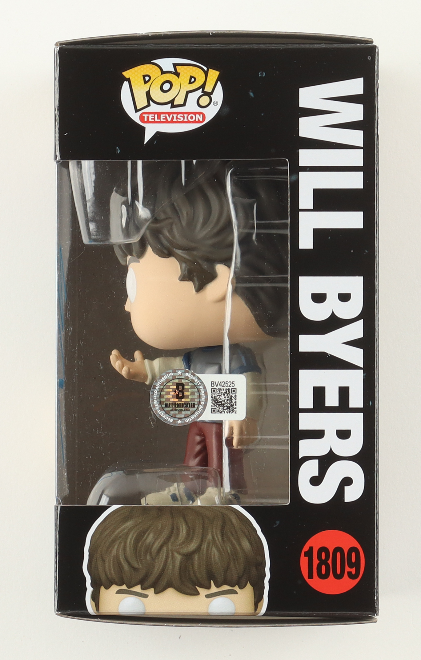Noah Schnapp Signed "Stranger Things" #1809 Will Byers Funko Pop! Vinyl Figure (Beckett) at PristineAuction.com Noah Schnapp Signed "Stranger Things" #1809 Will Byers Funko Pop! Vinyl Figure (Beckett) at PristineAuction.com