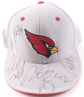 2009 Cardinals Hat Team-Signed by (4) with Bertrand Berry, Adrian Wilson, Beanie Wells, LaRod Stephens-Howling (JSA) at PristineAuction.com