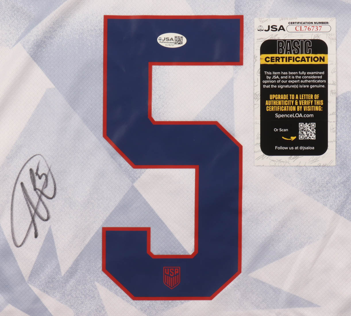 Antonee Robinson Signed USA Nike Authentic Jersey (JSA) at PristineAuction.com Antonee Robinson Signed USA Nike Authentic Jersey (JSA) at PristineAuction.com
