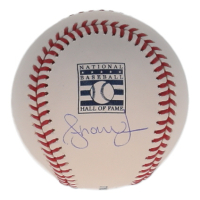 Andruw Jones Signed OML Hall of Fame Logo Baseball (JSA) at PristineAuction.com