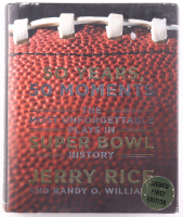 Jerry Rice Signed "50 Years, 50 Moments" Hardcover Book (JSA) at PristineAuction.com