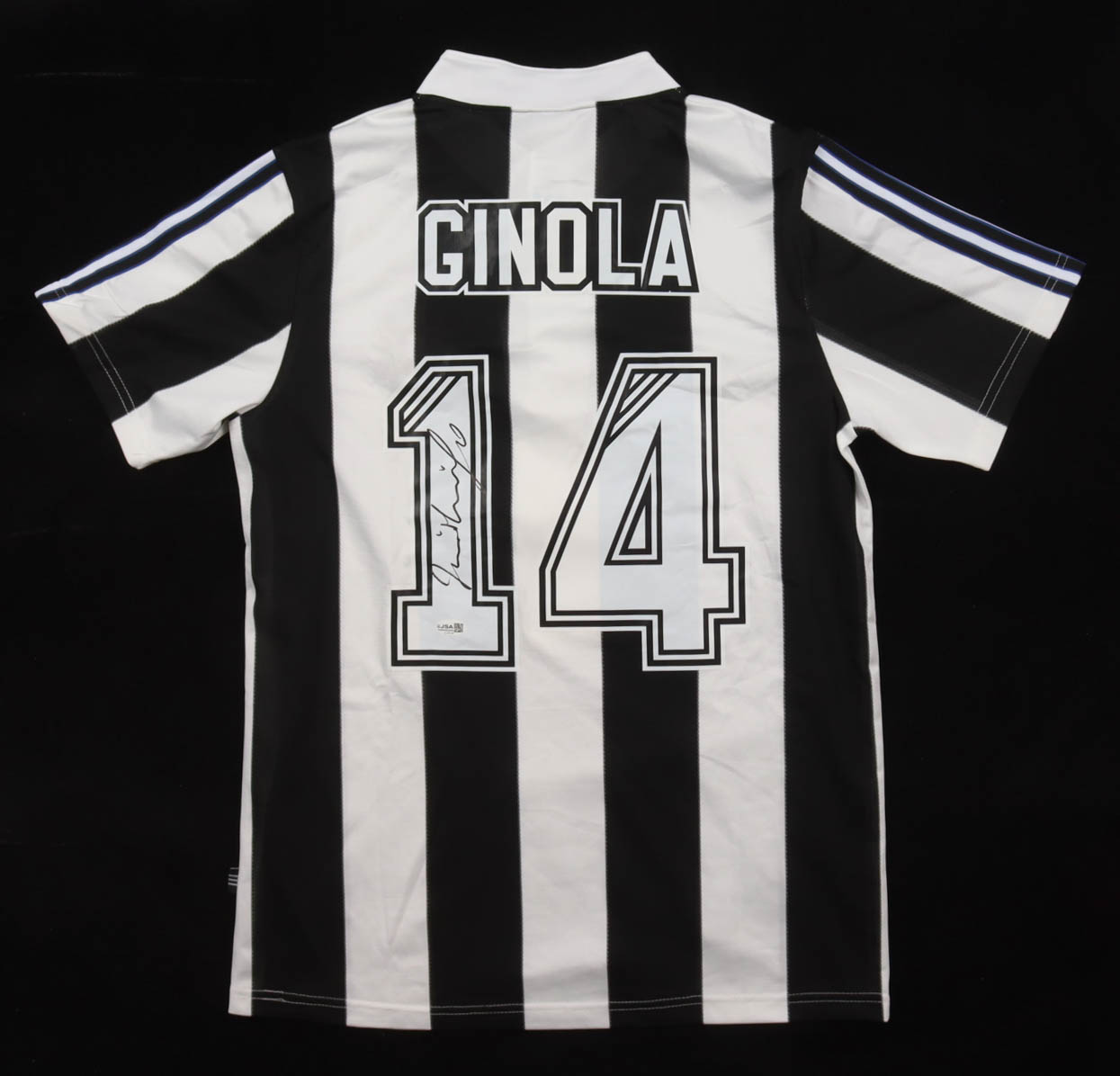 David Ginola Signed Newcastle United F.C. Adidas Authentic Jersey (JSA) at PristineAuction.com David Ginola Signed Newcastle United F.C. Adidas Authentic Jersey (JSA) at PristineAuction.com