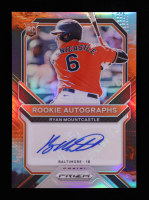 Ryan Mountcastle 2021 Panini Prizm Rookie Autographs Prizms Cosmic Haze #47 RC #24/50 at PristineAuction.com
