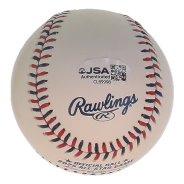 Bobby Witt Jr. Signed Official 2025 All-Star Game Logo Baseball (JSA) at PristineAuction.com Bobby Witt Jr. Signed Official 2025 All-Star Game Logo Baseball (JSA) at PristineAuction.com