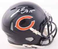 Lance Briggs Signed Bears Speed Mini Helmet (JSA) at PristineAuction.com
