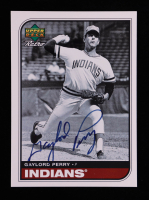 Gaylord Perry 1998 Upper Deck Retro Sign of the Times #GP at PristineAuction.com