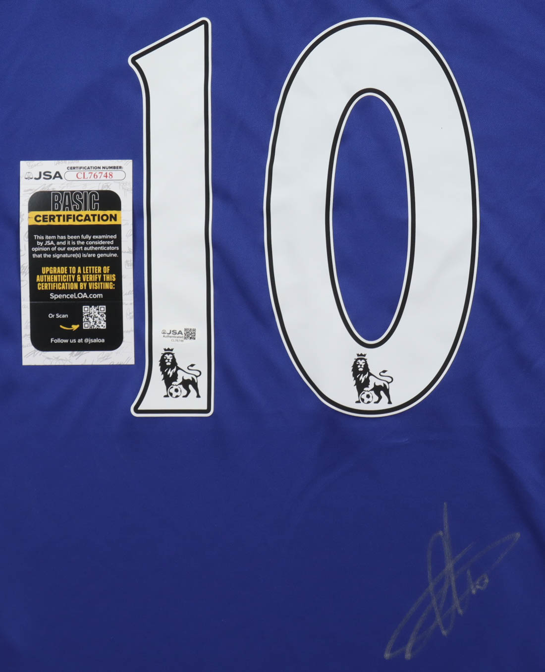 Eden Hazard Signed Chelsea F.C. Adidas Authentic Jersey (JSA) at PristineAuction.com Eden Hazard Signed Chelsea F.C. Adidas Authentic Jersey (JSA) at PristineAuction.com
