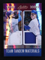 Kris Bryant / Anthony Rizzo 2020 Absolute Team Tandem Materials Spectrum Purple #8 #10/25 at PristineAuction.com