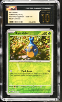 Karrablast 2025 Pokemon Journey Together #009/159 (CGC PRISTINE 10 | Black Label) at PristineAuction.com