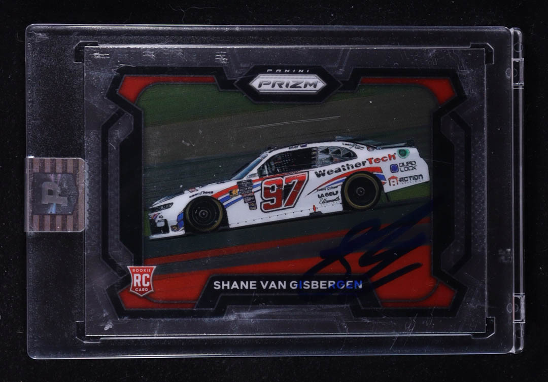 Shane Van Gisbergen 2024 Panini Prizm #87 RC at PristineAuction.com Shane Van Gisbergen 2024 Panini Prizm #87 RC at PristineAuction.com