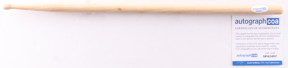 Chad Smith Signed 16" Drum Stick (ACOA) at PristineAuction.com Chad Smith Signed 16" Drum Stick (ACOA) at PristineAuction.com