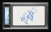 Bruce Willis Signed Index Card (PSA) at PristineAuction.com
