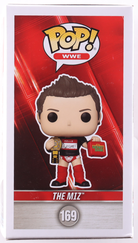Mike Mizanin Signed "WWE" #169 The Miz Funko Pop! Vinyl Figure Inscribed "$" (Beckett) at PristineAuction.com Mike Mizanin Signed "WWE" #169 The Miz Funko Pop! Vinyl Figure Inscribed "$" (Beckett) at PristineAuction.com