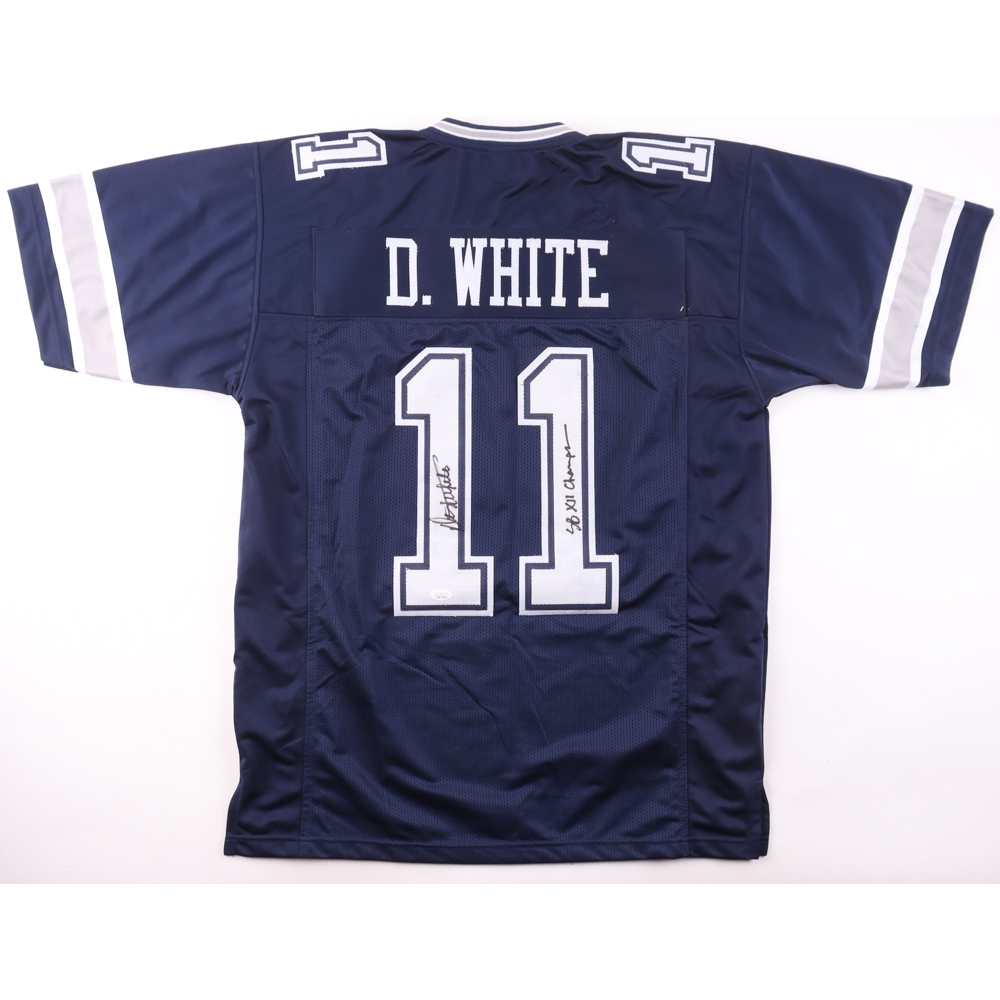 Danny White Signed Jersey Inscribed "SB XII Champs" (JSA) at PristineAuction.com