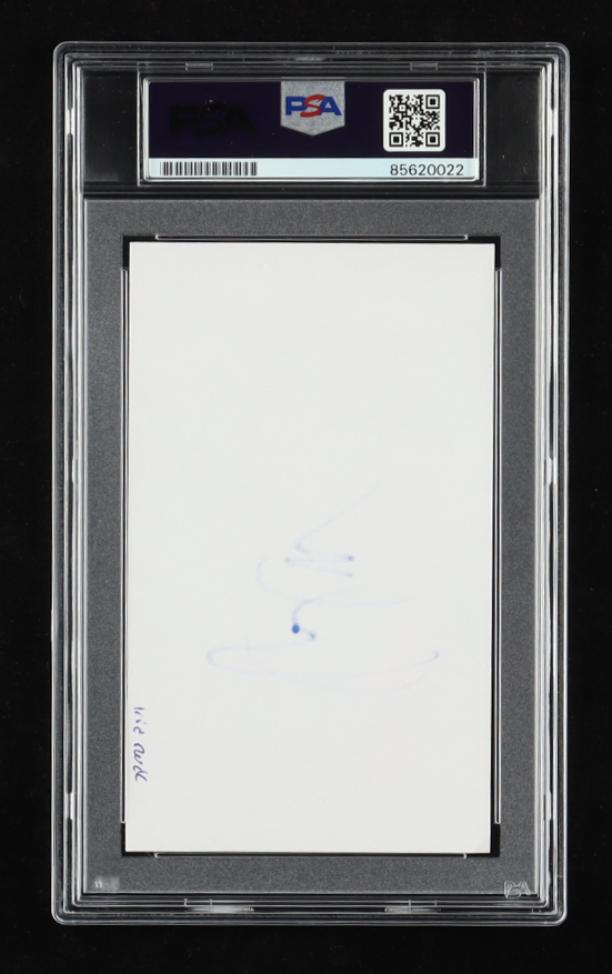Kid Rock Signed Index Card (PSA) at PristineAuction.com Kid Rock Signed Index Card (PSA) at PristineAuction.com