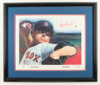 Roger Clemens Signed LE "The Rocket" Custom Framed Art Print Display (PSA) at PristineAuction.com