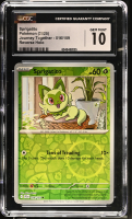 Sprigatito 2025 Pokemon Journey Together Reverse Holo #016/159 (CGC GEM MINT 10) at PristineAuction.com