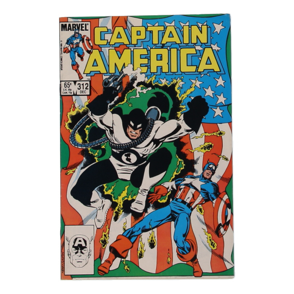 1985 "Captain America" #312 Marvel Comic Book at PristineAuction.com