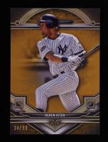 Derek Jeter 2024 Topps Triple Threads Gold #185 #34/99 at PristineAuction.com