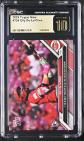 Elly De La Cruz 2024 Topps Now #734 RC (CGC PRISTINE 10 | Black Label) at PristineAuction.com